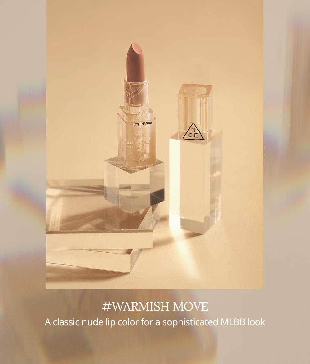 [3CE] SOFT MATTE LIPSTICK #WARMISH MOVE