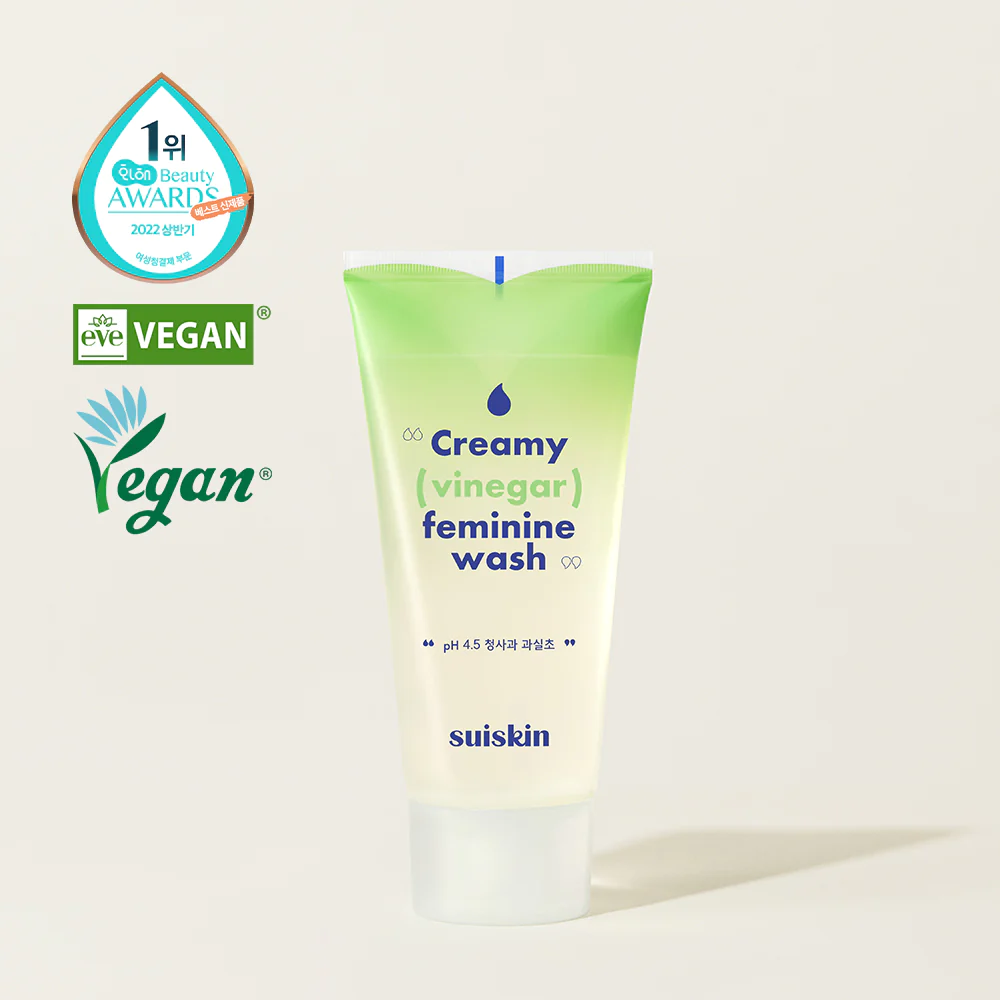 [Suiskin] Creamy (vinegar) Feminine Wash 200ml