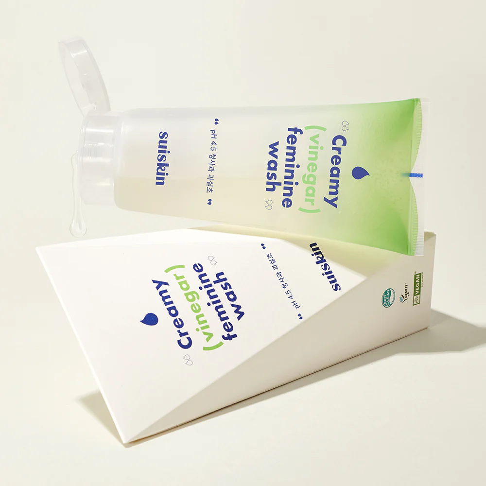 [Suiskin] Creamy (vinegar) Feminine Wash 200ml