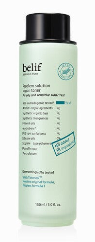 [Belif] Problem solution vegan toner 150ml