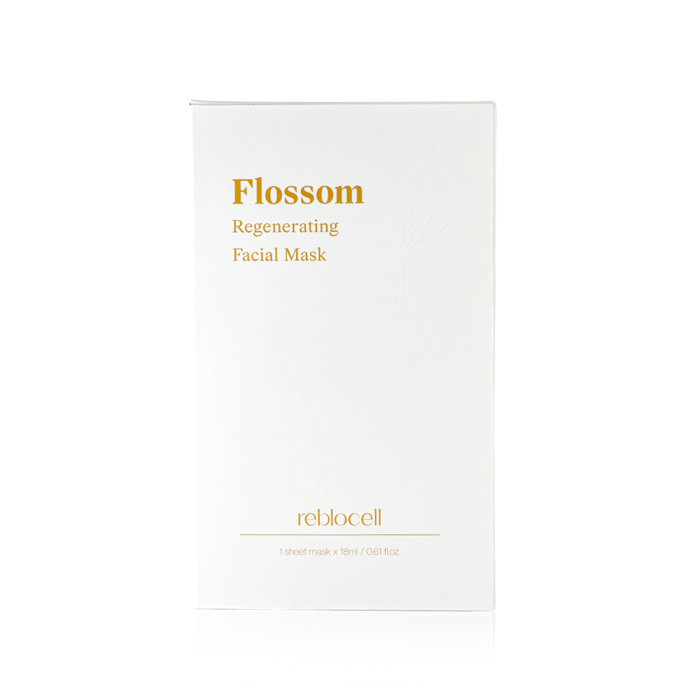 [Reblocell] Flossom Regenerating Facial Mask EGF 1ppm 1 Sheet
