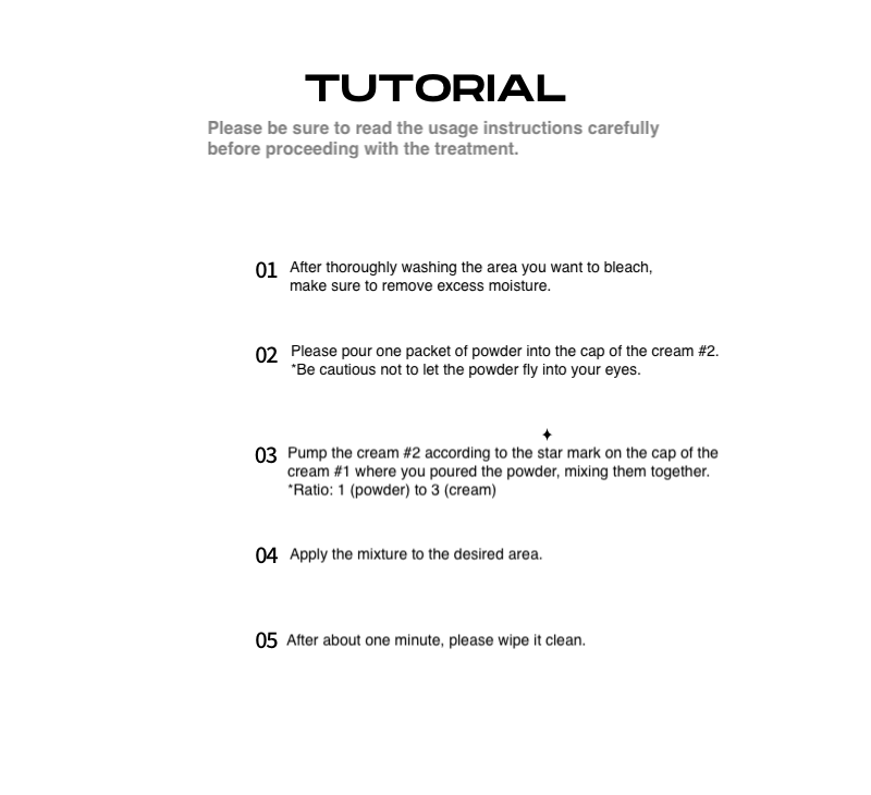 [ENTROPY] Brow Bleach 50g