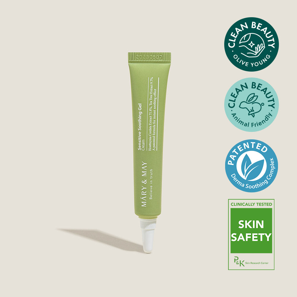 [Mary&May] Sensitive Soothing Gel Cream 12g [Miniature]