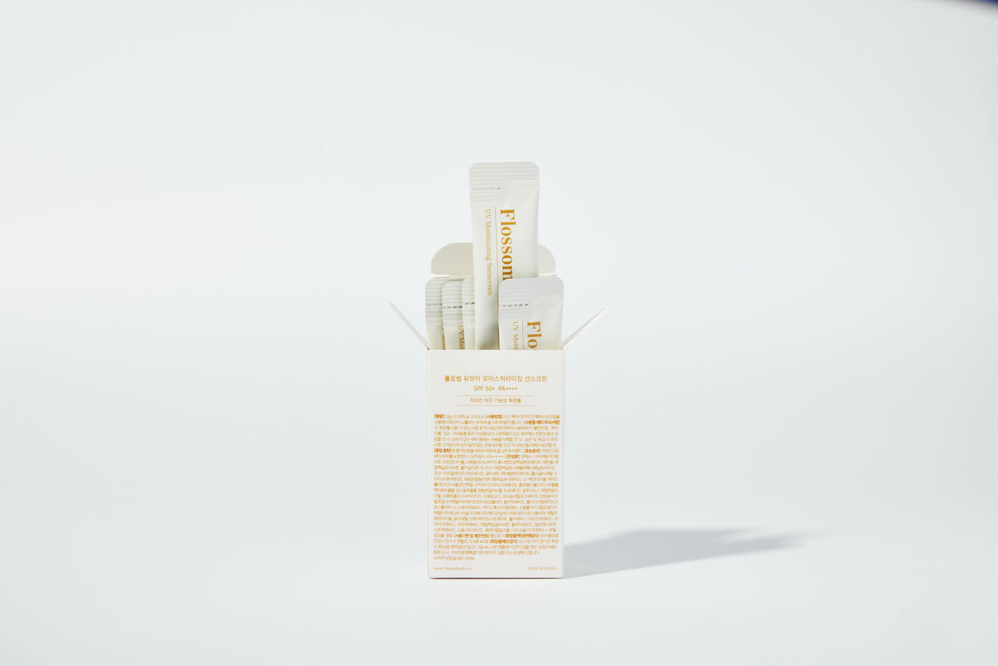 [Reblocell] Flossom UV Moisturising Sunscreen Pocket - 10ea / box