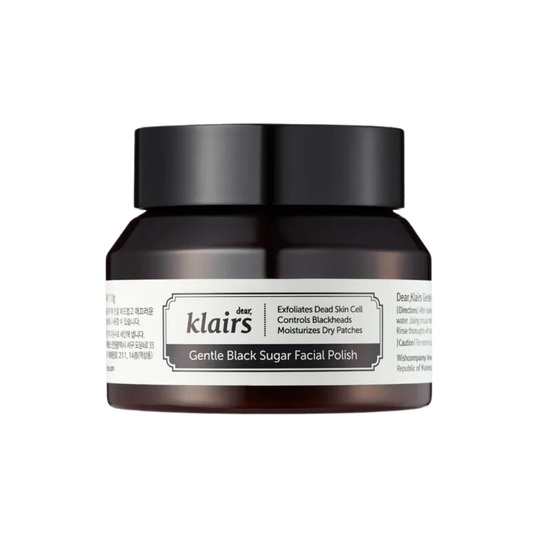 [Dear Klairs] Gentle Black Sugar Facial Polish 110g