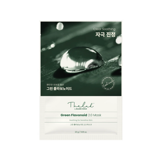 [THE LAB By BLANC DOUX] Green Flavonoid 2.0 Mask 1EA 23g