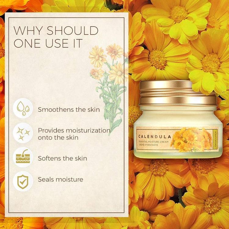 [Thefaceshop] CALENDULA ESSENTIAL MOISTURE CREAM 50ml
