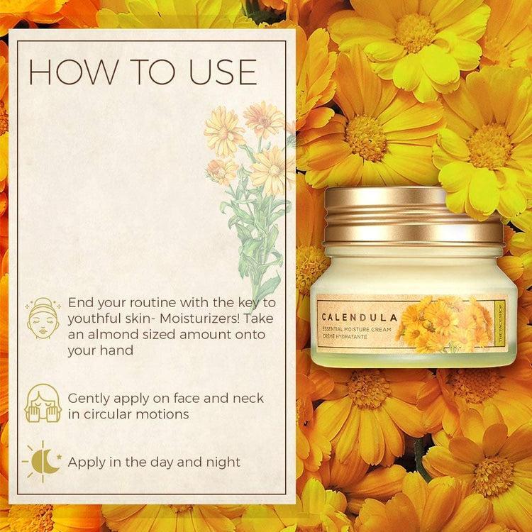 [Thefaceshop] CALENDULA ESSENTIAL MOISTURE CREAM 50ml