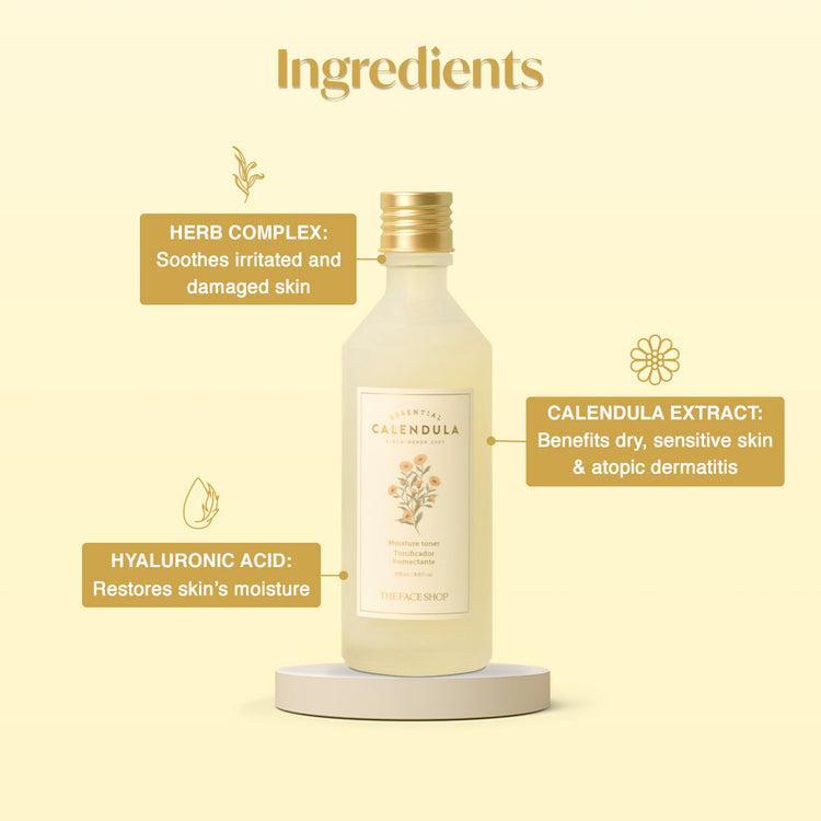 [Thefaceshop] CALENDULA ESSENTIAL MOISTURE TONER 150ml