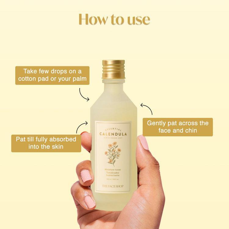 [Thefaceshop] CALENDULA ESSENTIAL MOISTURE TONER 150ml