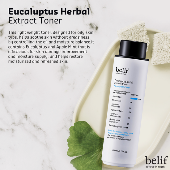 [Belif] Eucalyptus herbal extract toner 200 ml
