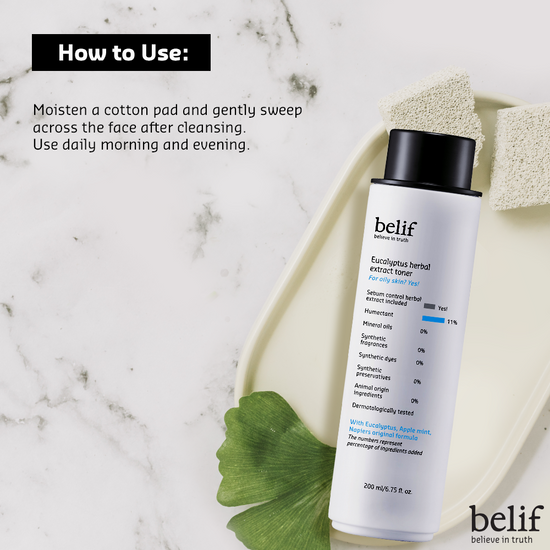 [Belif] Eucalyptus herbal extract toner 200 ml