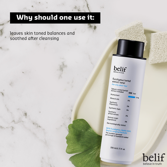 [Belif] Eucalyptus herbal extract toner 200 ml