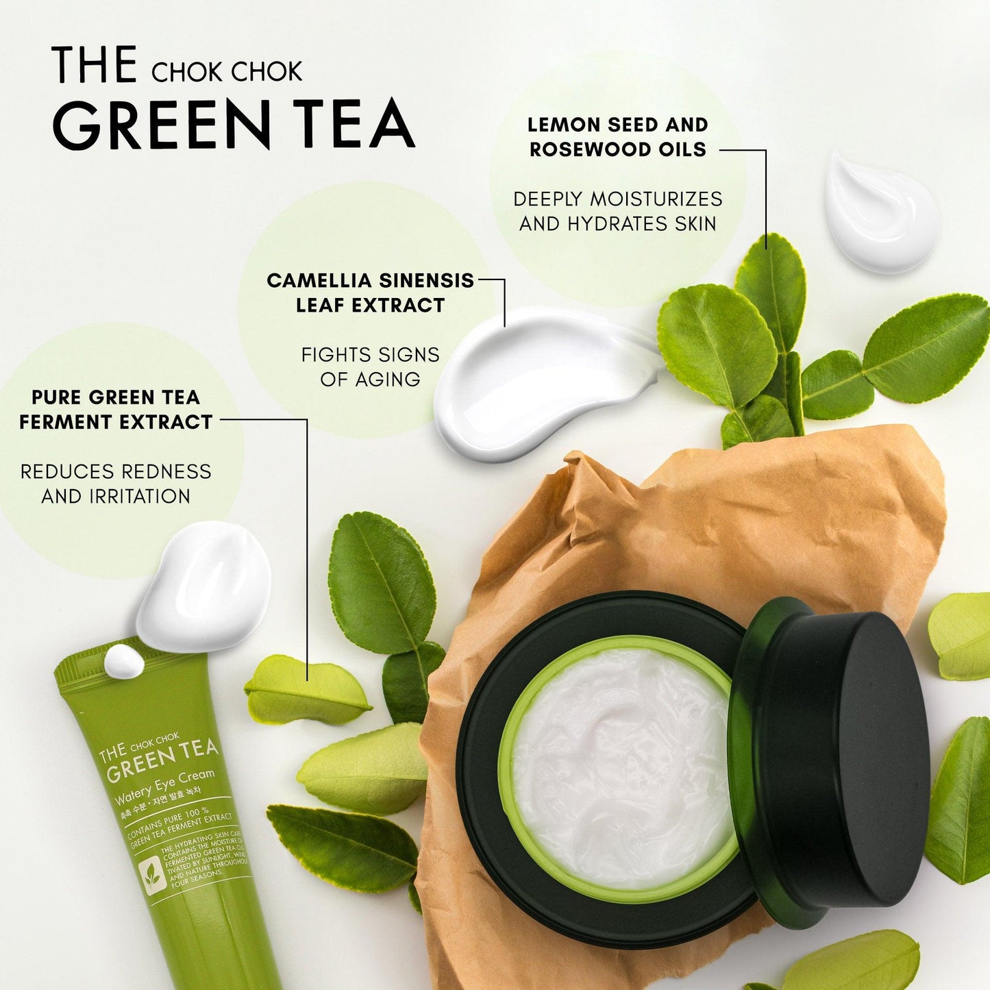 [TONYMOLY] The Chok Chok Green Tea Watery Essence 55ml