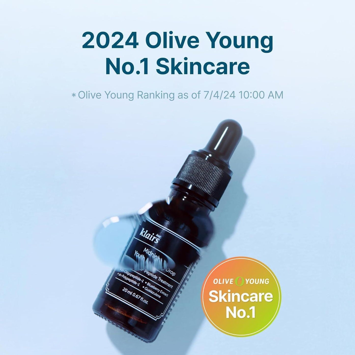 [Dear Klairs] Midnight Blue Youth Activating Drop 20ml