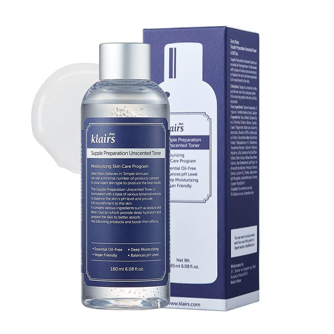 [Dear Klairs] Supple Preparation Unscented Toner 180ml