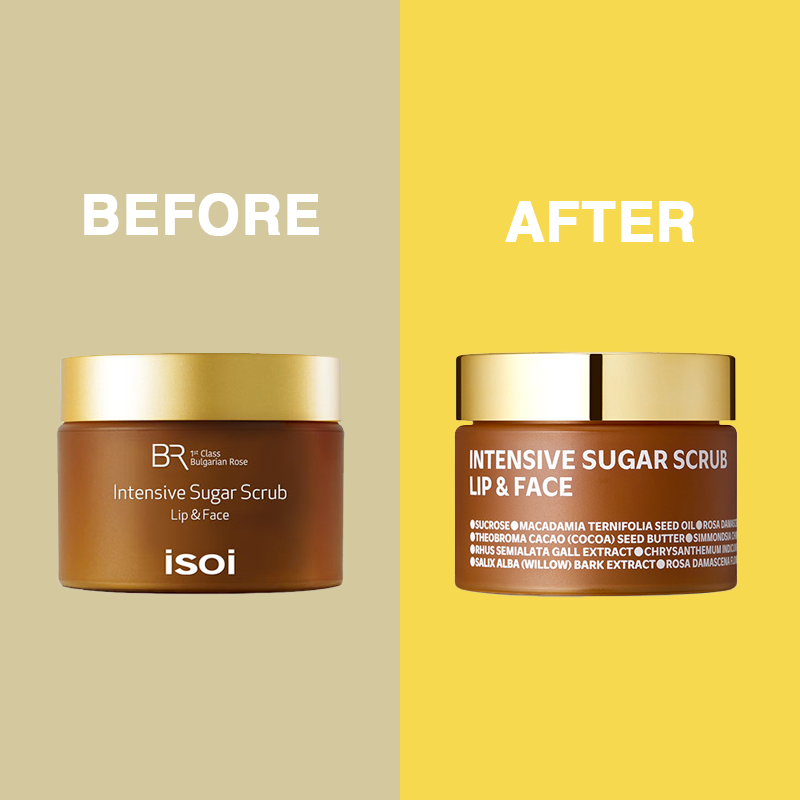 [ISOI] Bulgarian Rose Intensive Sugar Scrub Lip&Face 60g