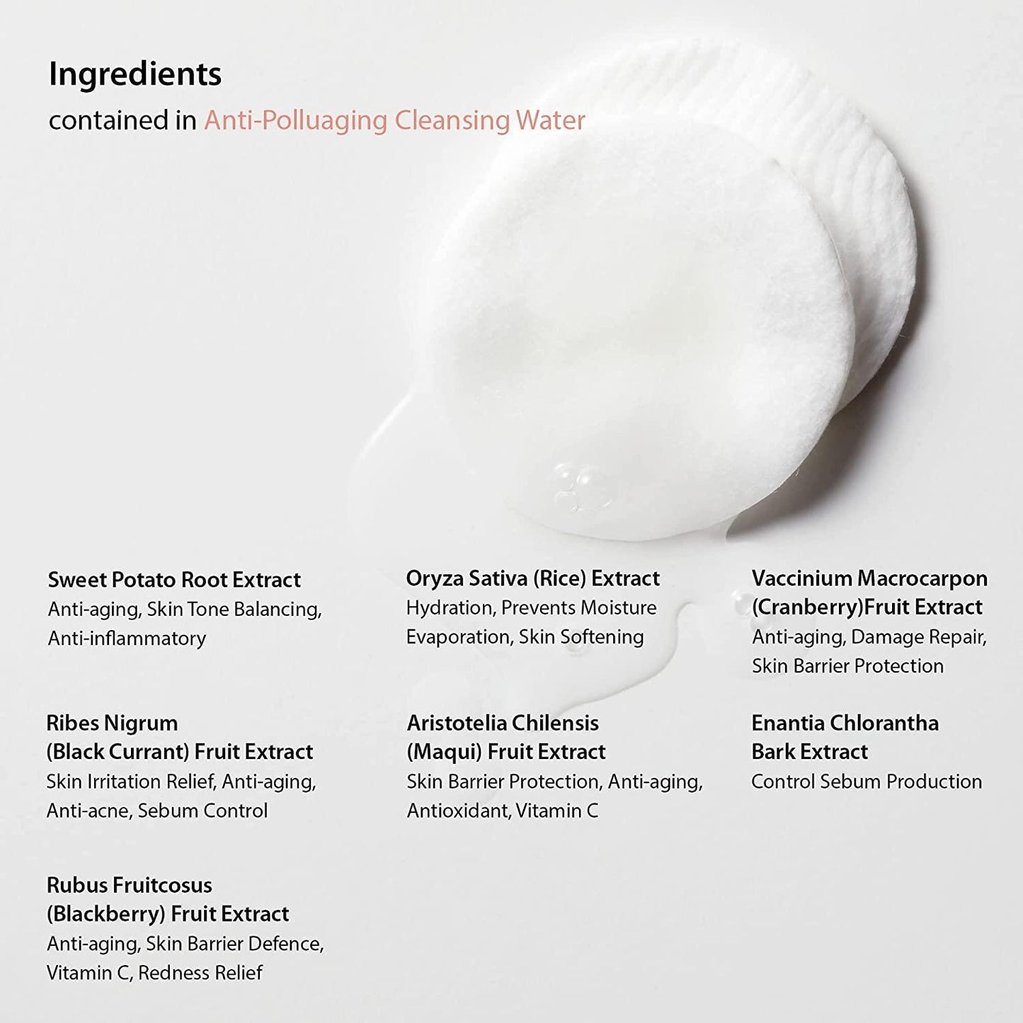 [Blithe] Anti-Polluaging Cleansing Water Himalayan Pink Salt 250ml