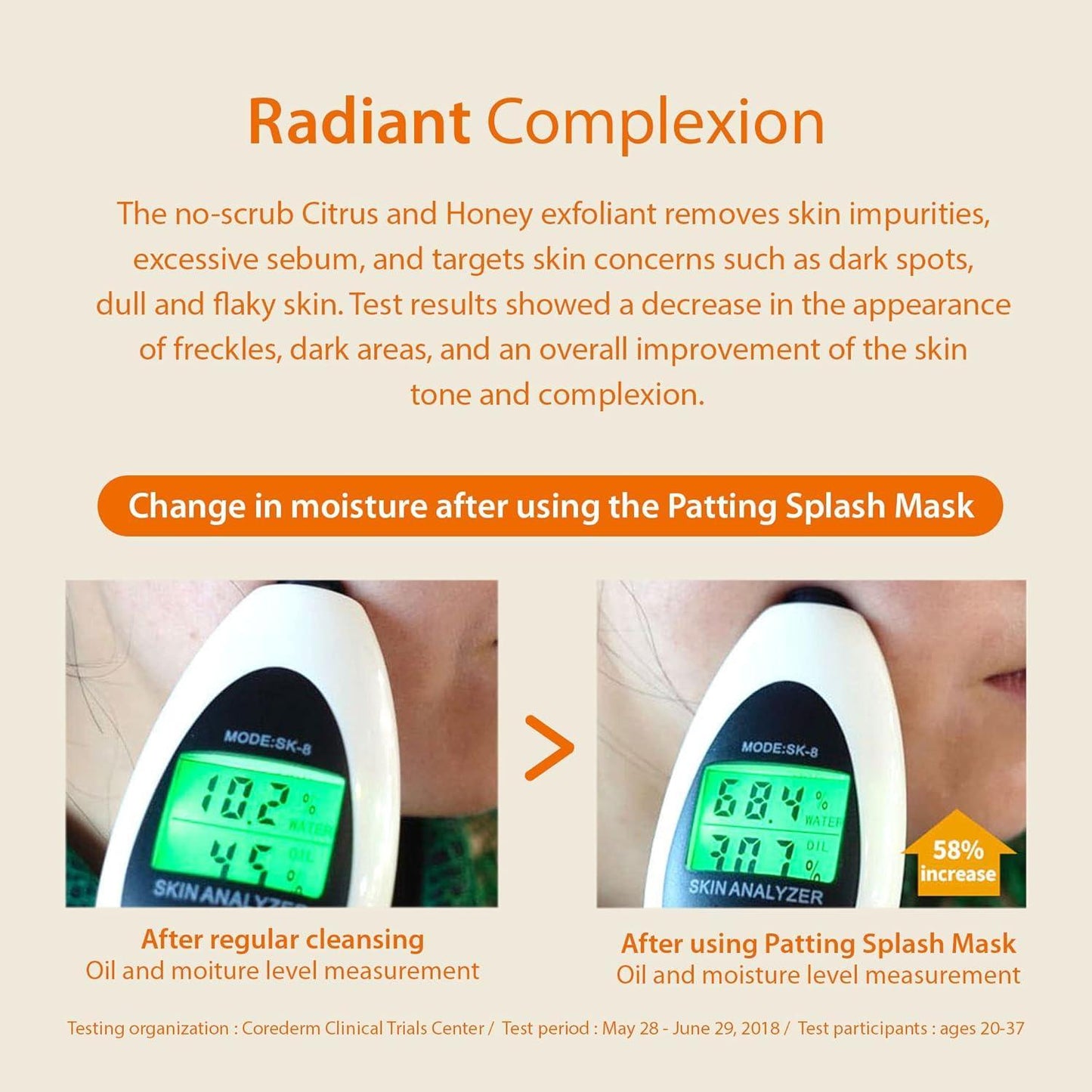 [Blithe] Patting Splash Mask Energy Yellow Citrus & Honey 150ml