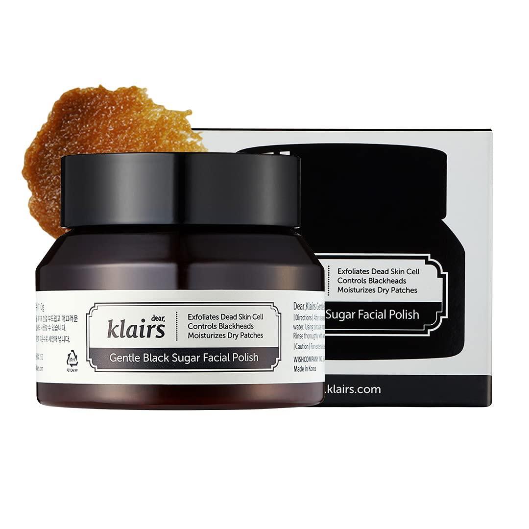 [Dear Klairs] Gentle Black Sugar Facial Polish 110g