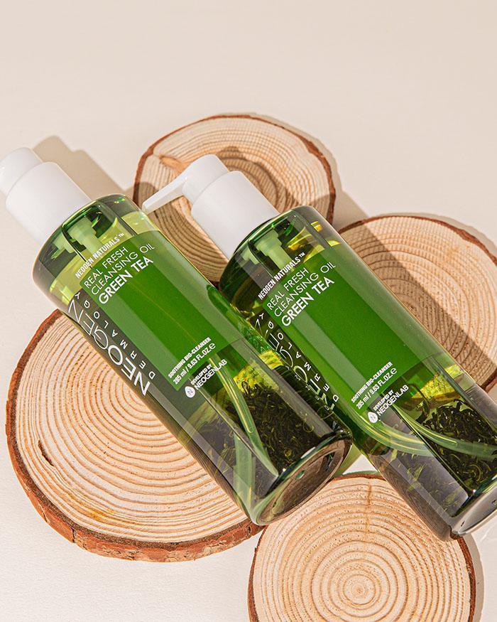[NeoGen] DERMALOGY REAL FRESH CLEANSING OIL GREEN TEA 285ML