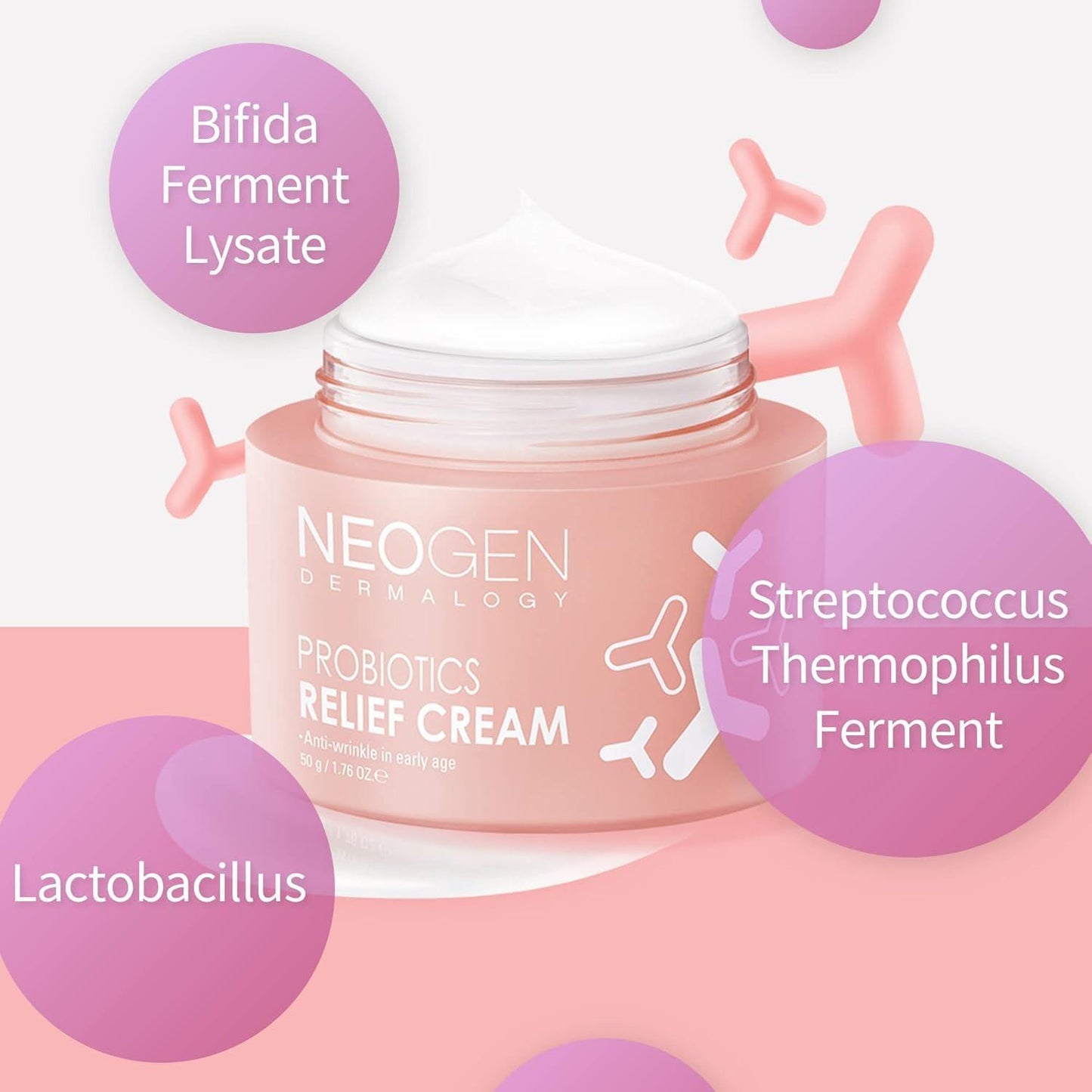 [NeoGen] DERMALOGY PROBIOTICS RELIEF CREAM 50G