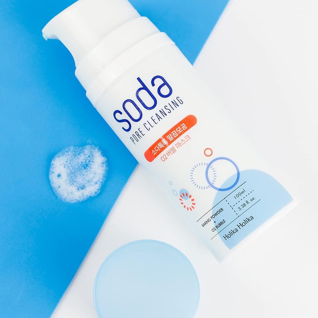 [HolikaHolika] Soda Pore Cleansing O2 Bubble Mask 100ml