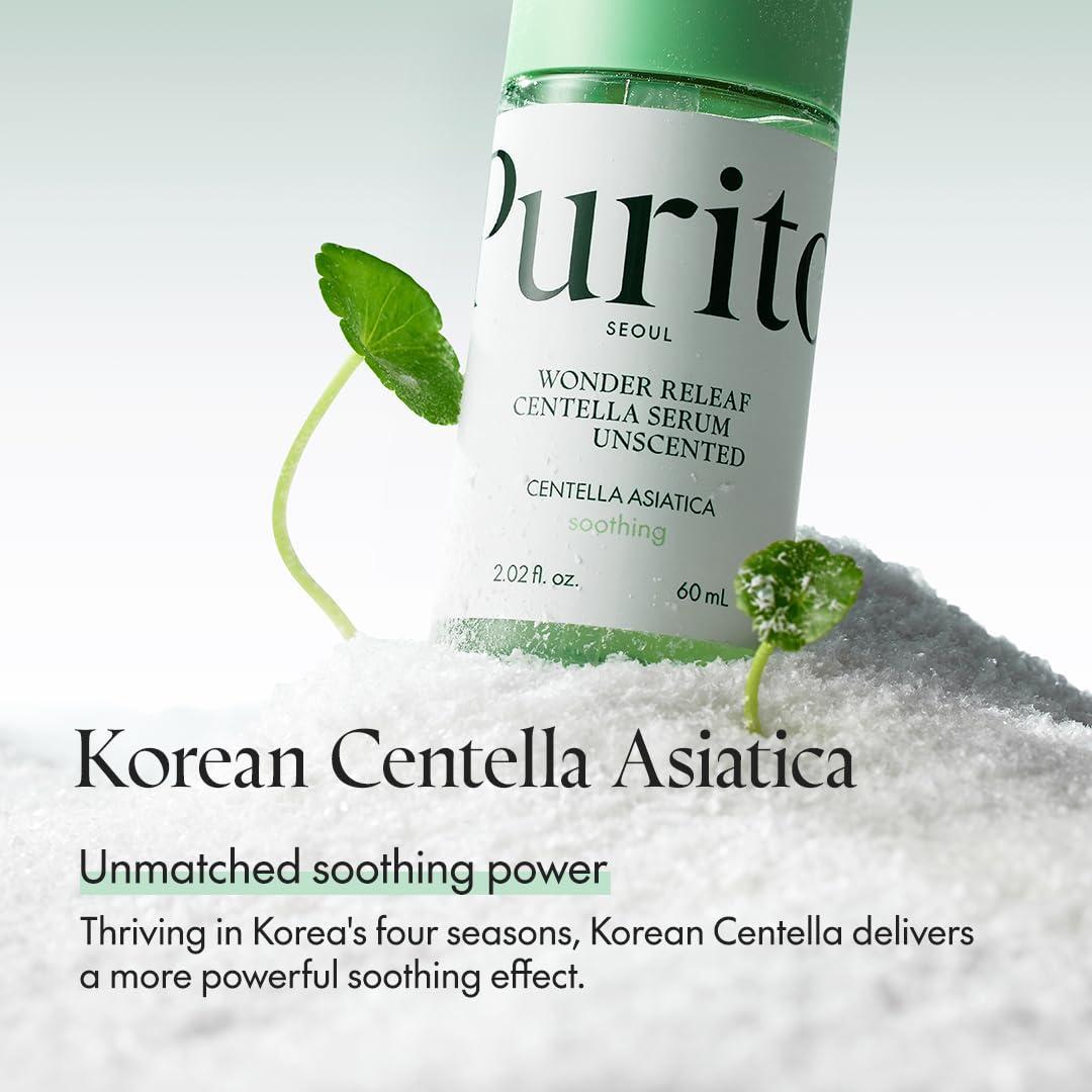 [Purito] Wonder Releaf Centella Serum Unscented 60ml