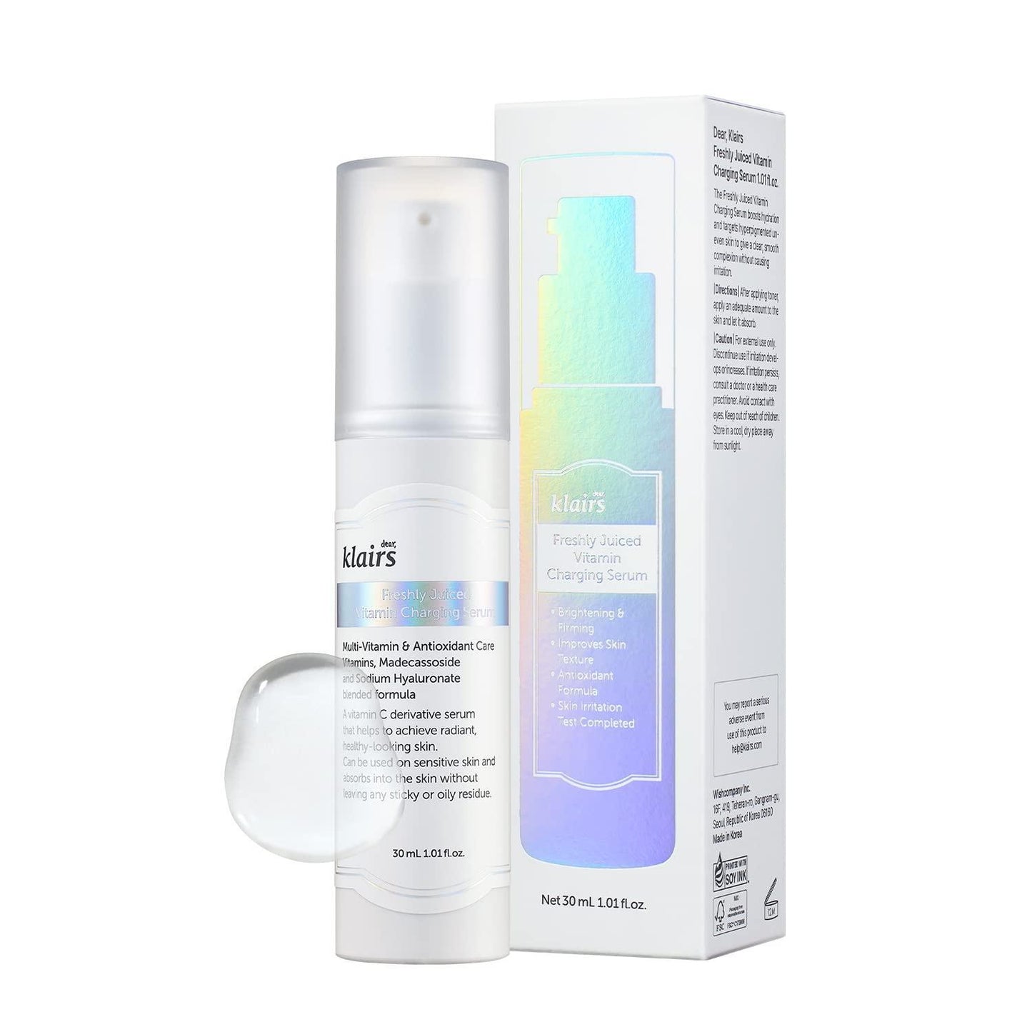 [Dear Klairs] Freshly Juiced Vitamin Charging Serum 30ml