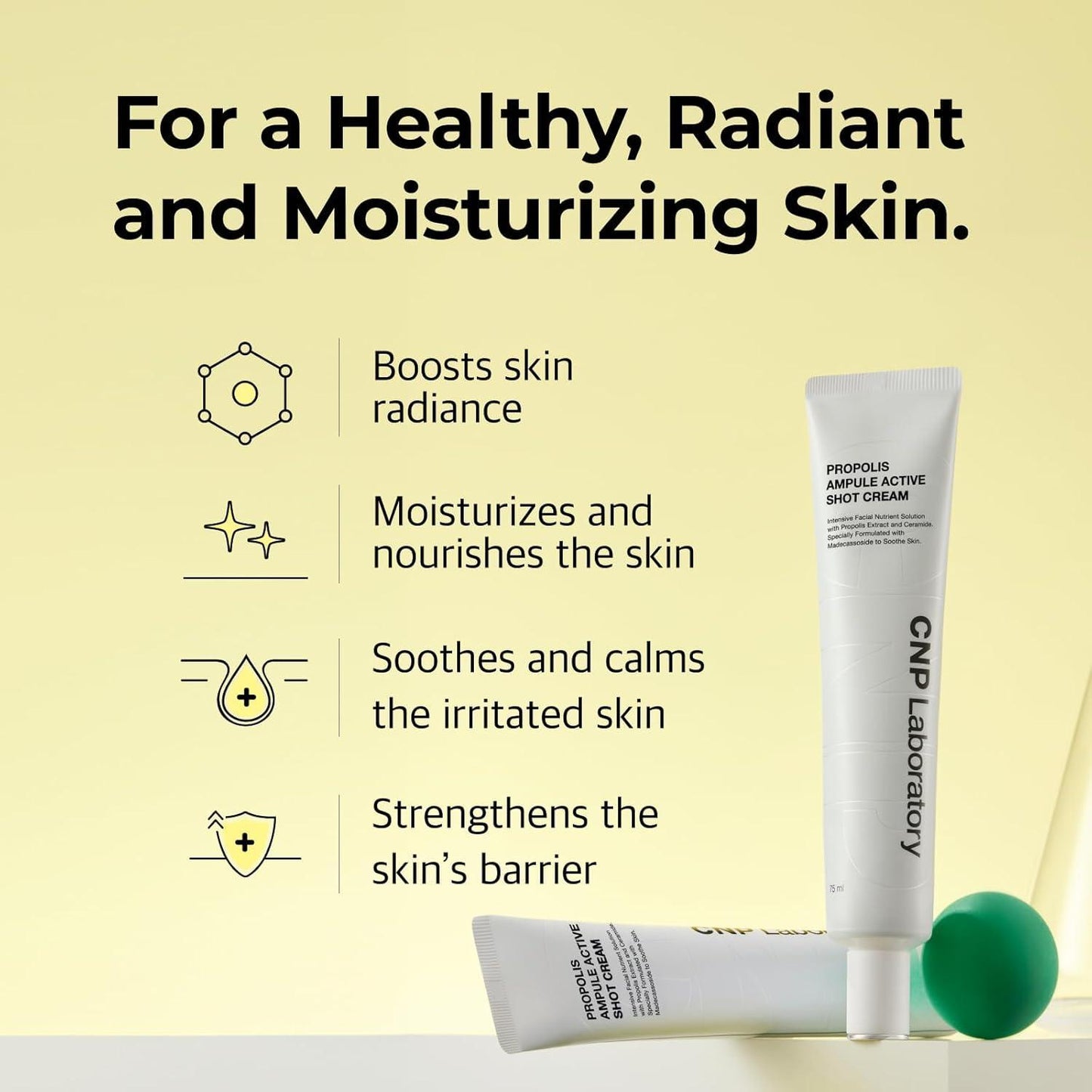 [Cnp Laboratory] Propolis Ampule Active Shot Cream 75ml