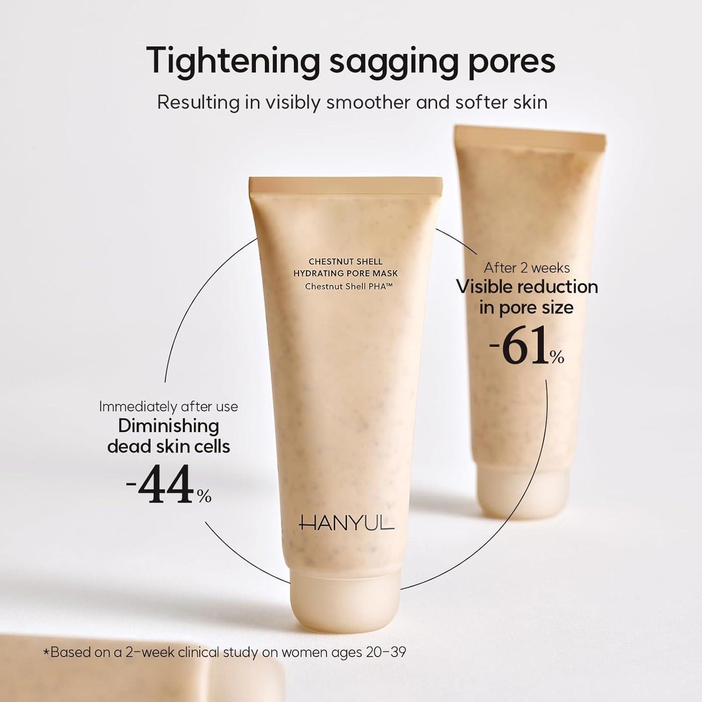 [Hanyul] Chestnut Shell Hydrating Pore Mask 100ml