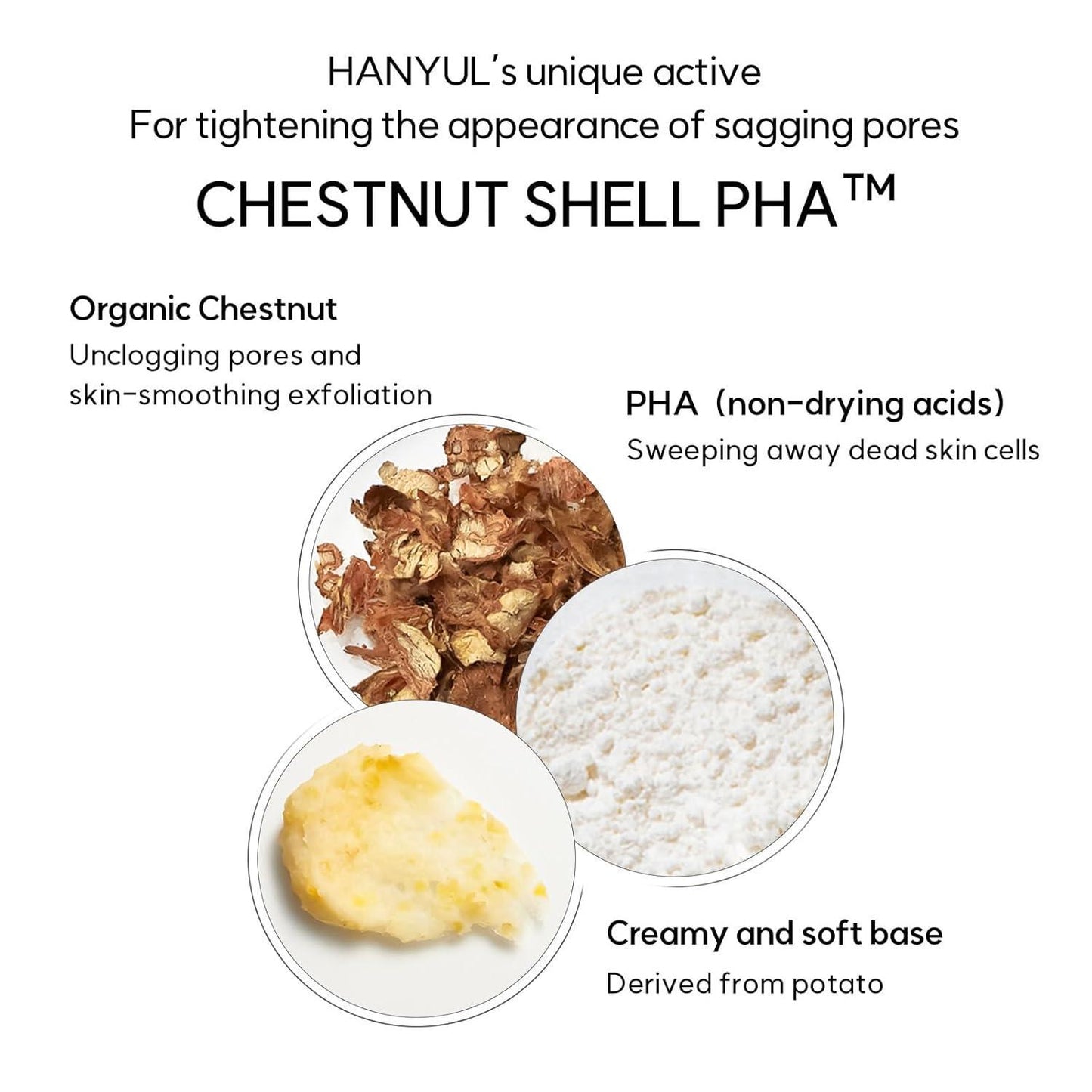 [Hanyul] Chestnut Shell Hydrating Pore Mask 100ml