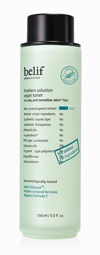 [Belif] Problem solution vegan toner 150ml