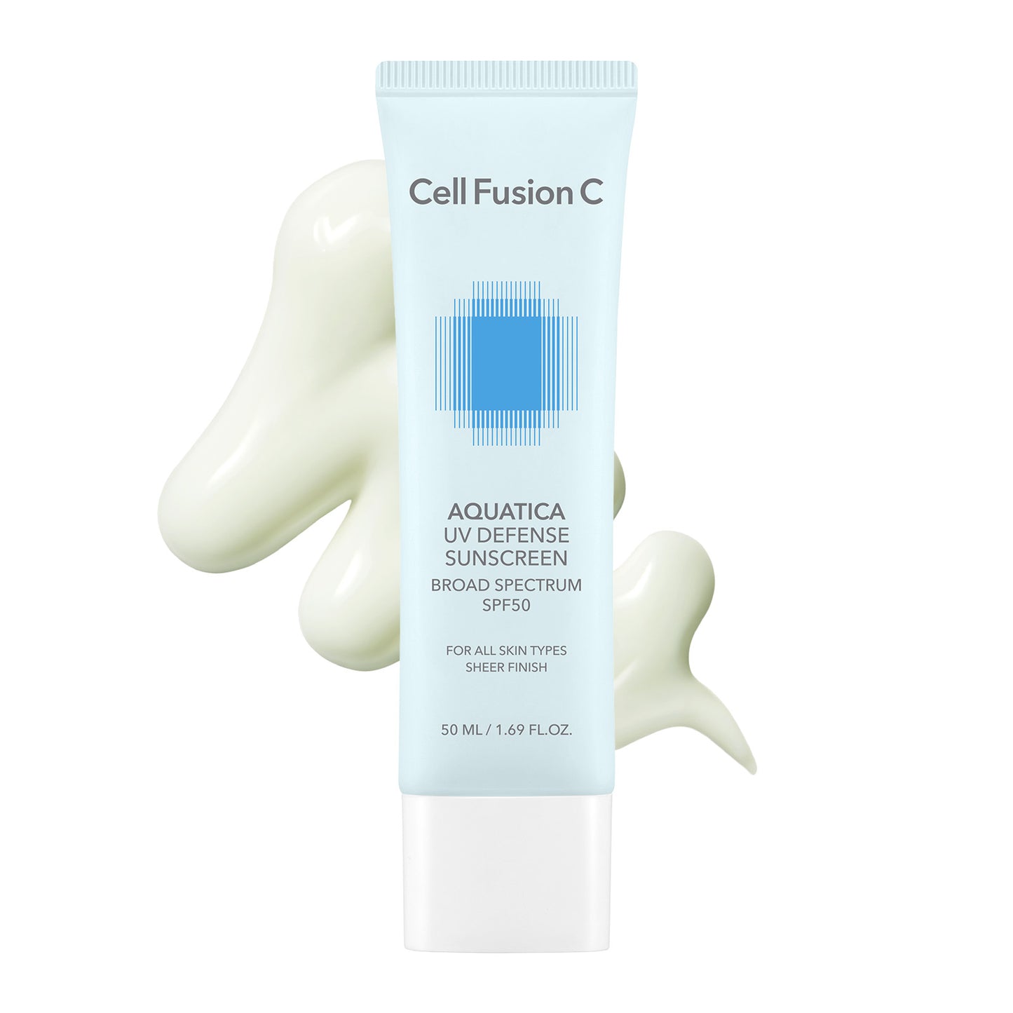 [CellFusionC] 1+1 Aquatica UV Defense Sunscreen OTC 50ml+50ml