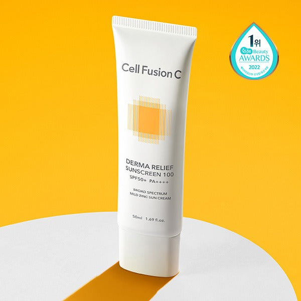 [CellFusionC] Derma Relief Sunscreen 100 SPF50+/PA++++ 50ml
