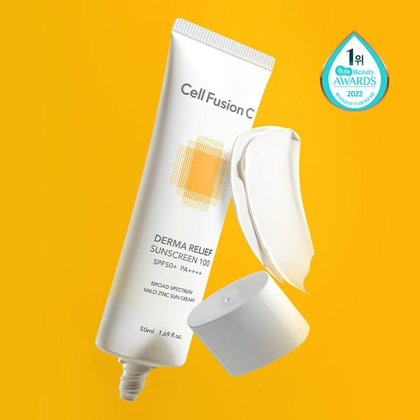 [CellFusionC] Derma Relief Sunscreen 100 SPF50+/PA++++ 50ml