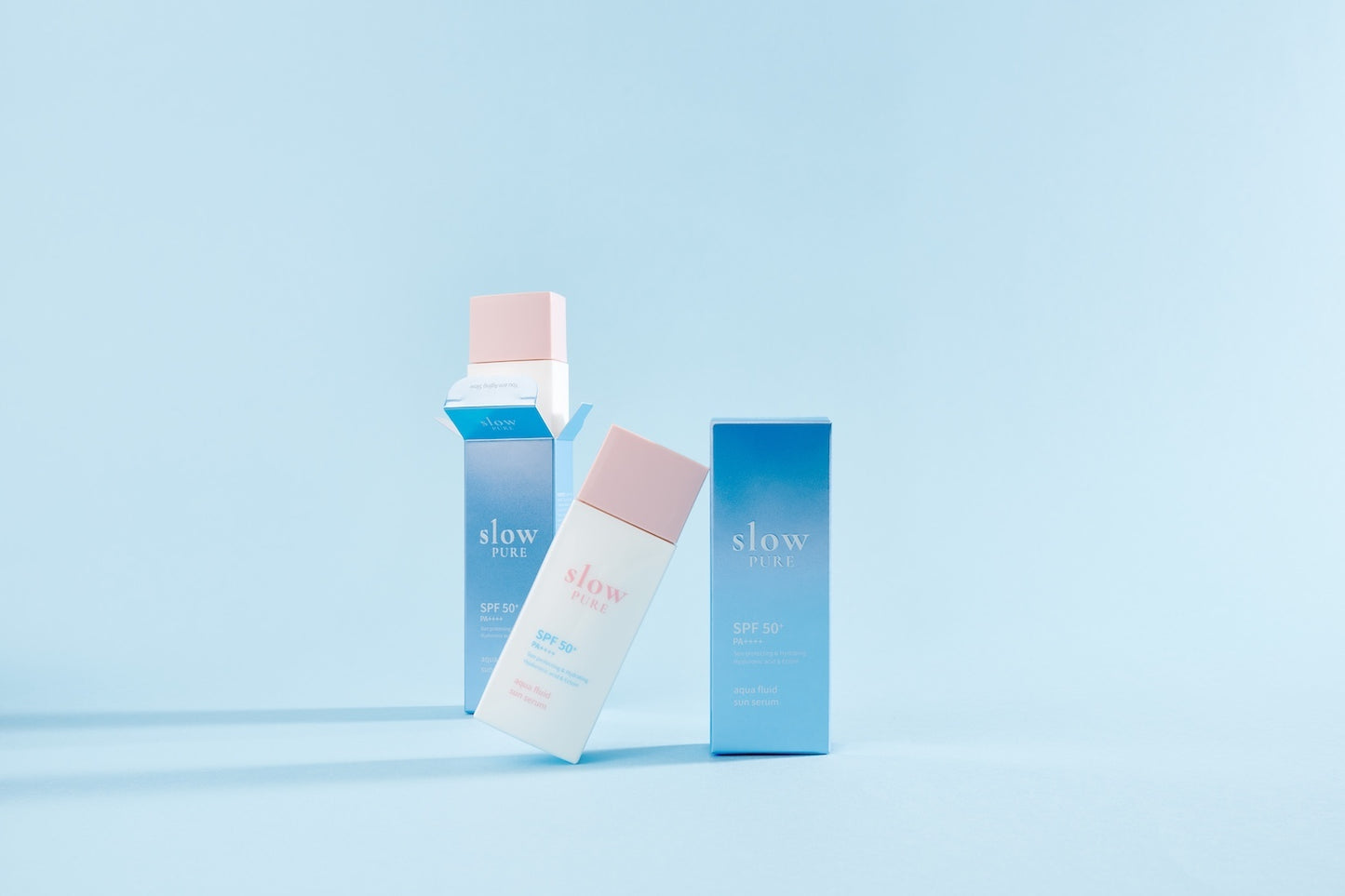 [slowpure] aqua fluid sun serum SPF50+ PA++++ 50ml