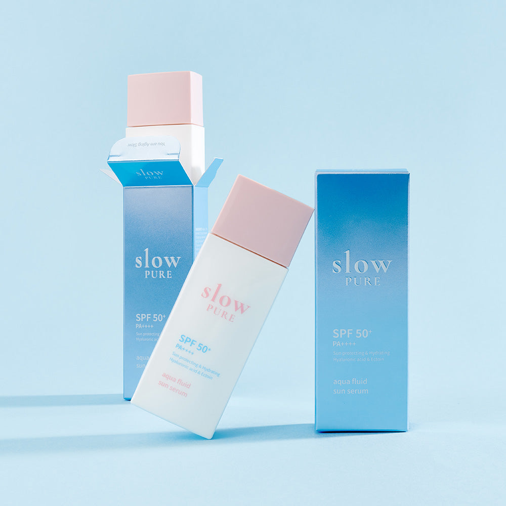 [slowpure] aqua fluid sun serum SPF50+ PA++++ 50ml