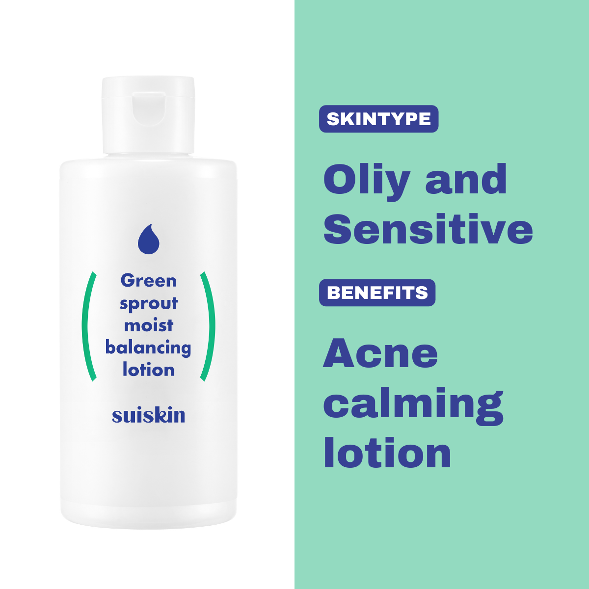 [Suiskin] Green sprout moist balancing lotion 210ml