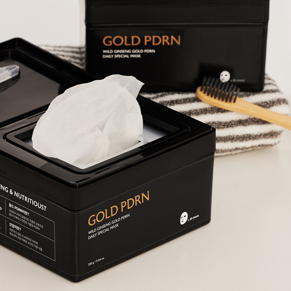 [milktouch] Wild Ginseng Gold PDRN Daily Special Mask 30 pcs