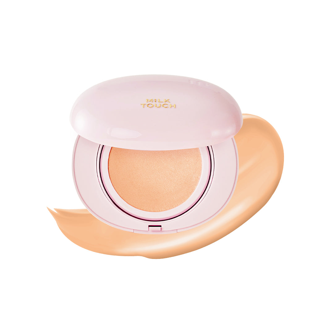 [milktouch] All-day Skin Fit Milky Glow Cushion #23N Medium Beige 15g