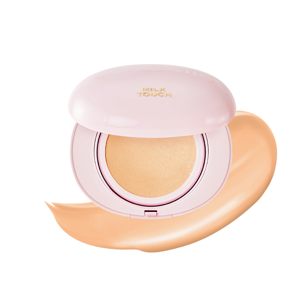 [milktouch] All-day Skin Fit Milky Glow Cushion #23W Vanilla Beige 15g