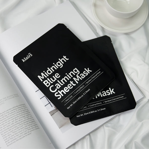 [Dear Klairs] Midnight Blue Calming Sheet Mask 1EA