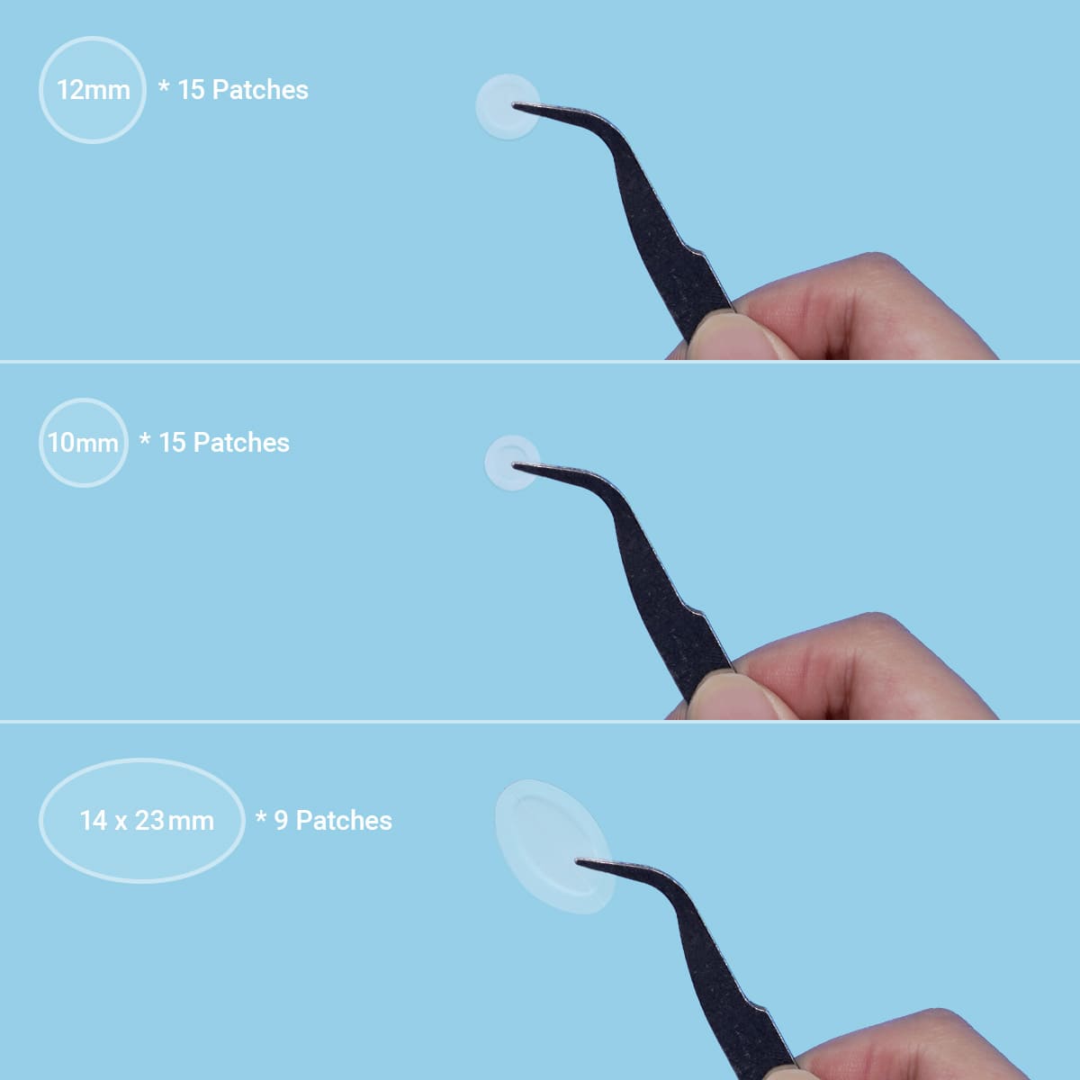 [ByWishtrend] Clear Skin Shield Patch (39 Patches in 3 Sizes)