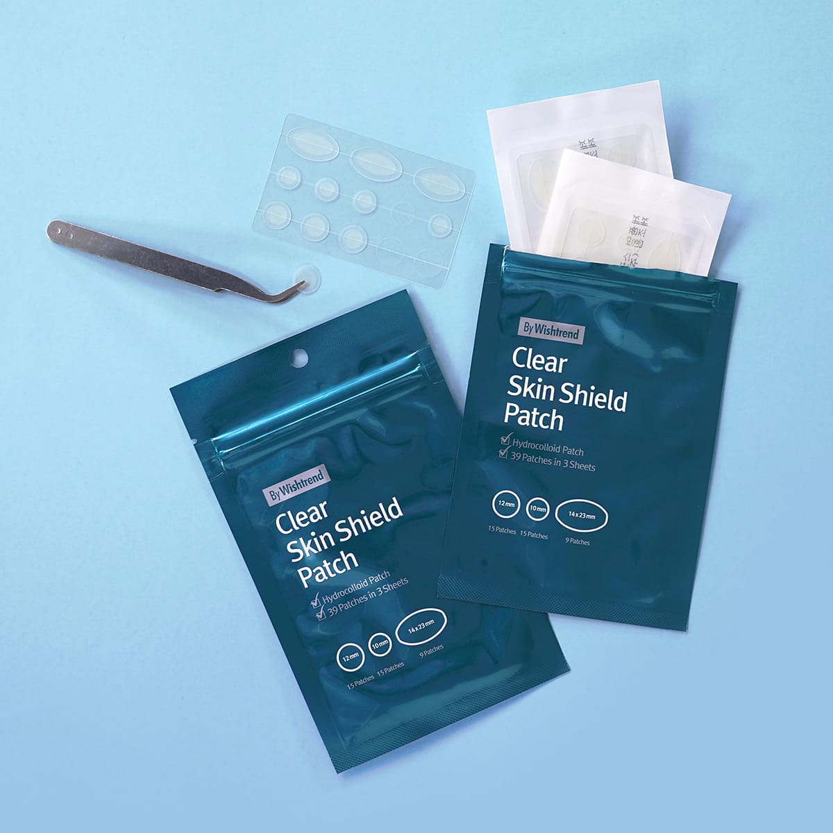 [ByWishtrend] Clear Skin Shield Patch (39 Patches in 3 Sizes)