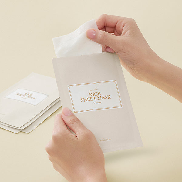 [ImFrom] Rice Sheet mask 20ml (1ea)