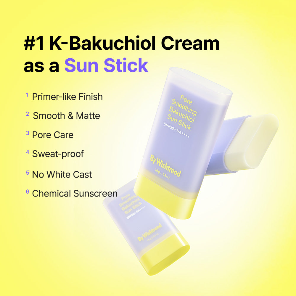 [ByWishtrend] Pore Smoothing Bakuchiol Sun Stick 18g