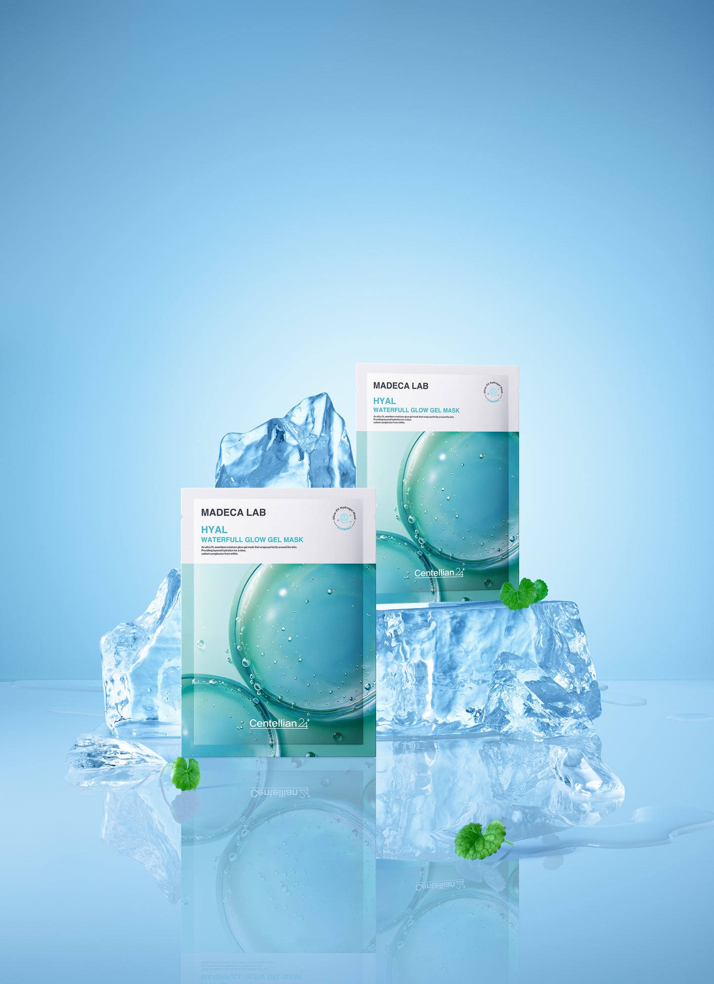 [Centellian24]  Madeca Lab Hyal Waterfull Glow Gel Mask 5ea