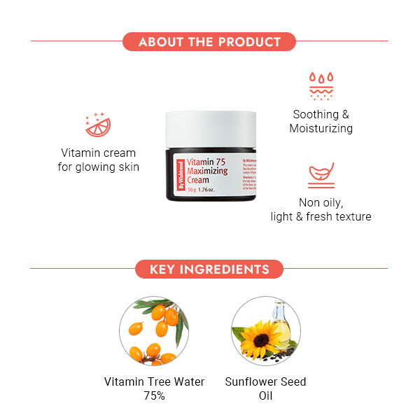 [ByWishtrend] Vitamin 75 Maximizing Cream 50 g