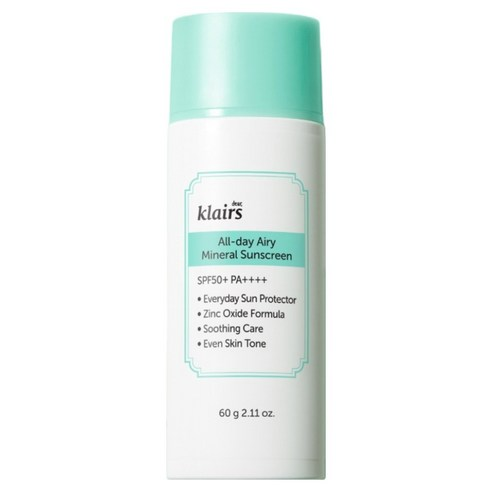 [Dear Klairs] All-day Airy Mineral Sunscreen 60g